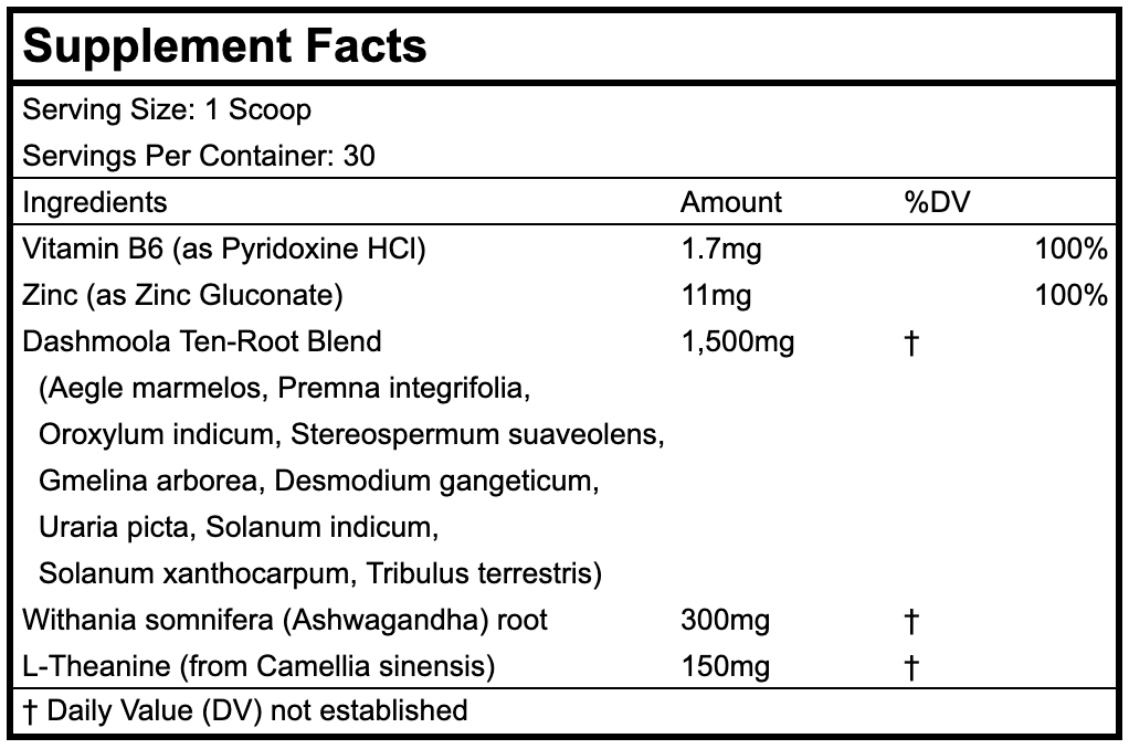 Advanced Dashamoola Complex